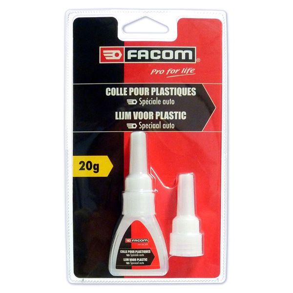 Colle spéciale plastiques Facom 20 g