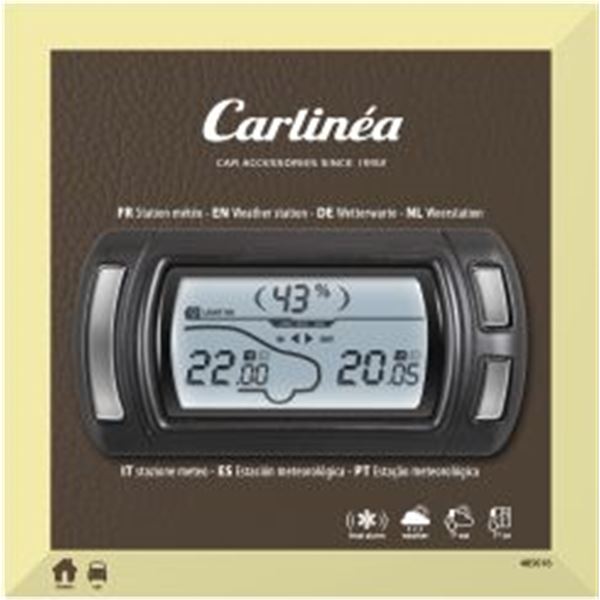 Station météo numérique CARLINÉA pour voiture