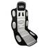 Couvre-siège type baquet gris et noir WRC