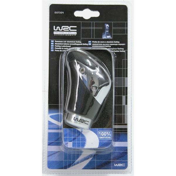 Pommeau de vitesses alu et cuir WRC