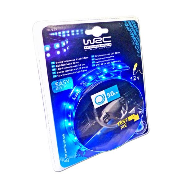 Bande led 50 cm bleu WRC
