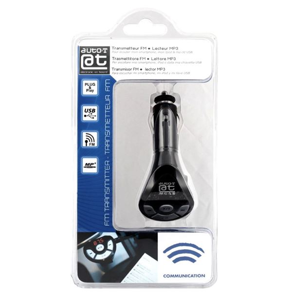 Transmetteur FM 206 canaux/lecteur USB Auto-T