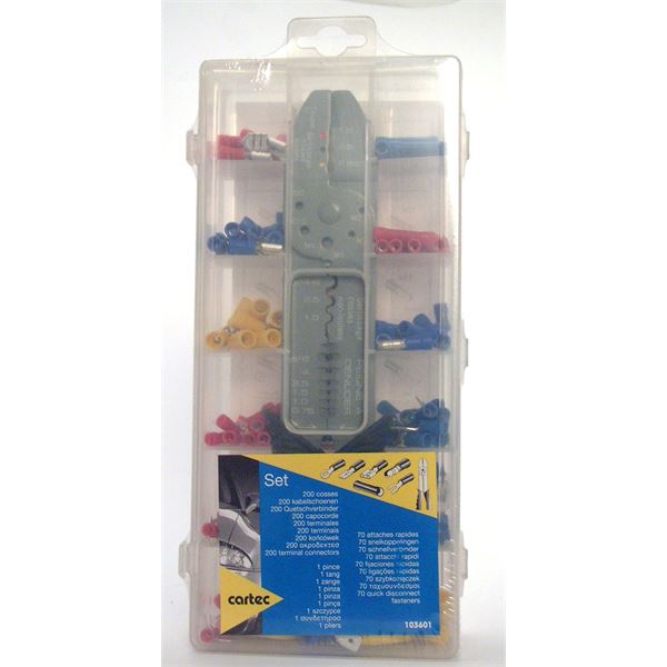 Kit de cosses, pince, colliers Cartec