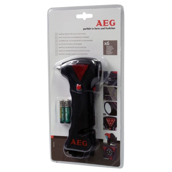 Marteau brise-vitre 6 fonctions AEG