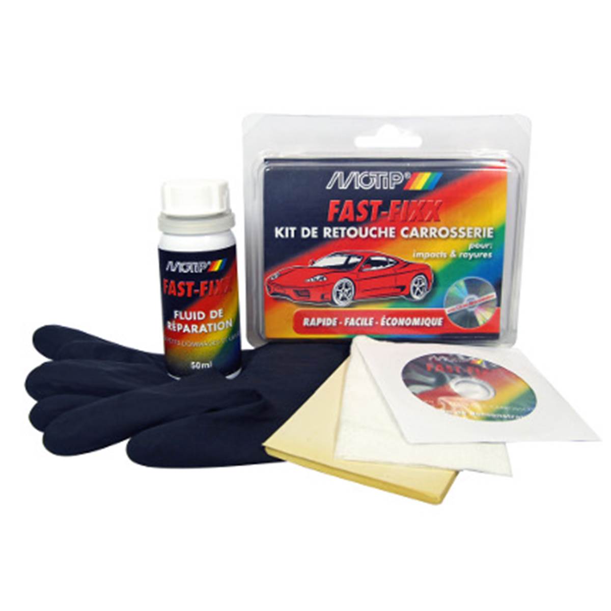 Kit De Retouche Carrosserie Fast Fixx Motip