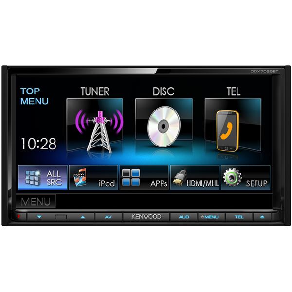 Autoradio multimédia double-DIN  Kenwood DDX7025BT