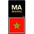 Autocollant voiture département Maroc