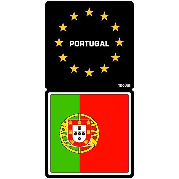 Autocollant voiture département Portugal