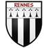 Fanion pour voiture Rennes StickZif