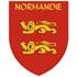 Fanion pour voiture Normandie StickZif