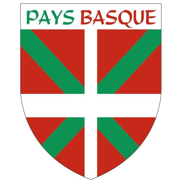 Fanion pour voiture Pays-Basque StickZif