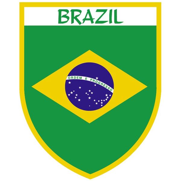 Fanion pour voiture Brésil StickZif