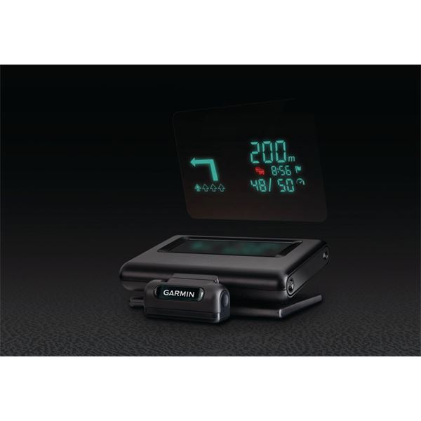 Afficheur tête haute GPS HUD + Garmin