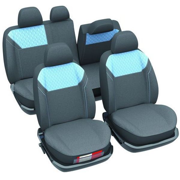 HOUSSE AMBRE DBS JEU COMPLET (avec banquette arrière fractionnable)