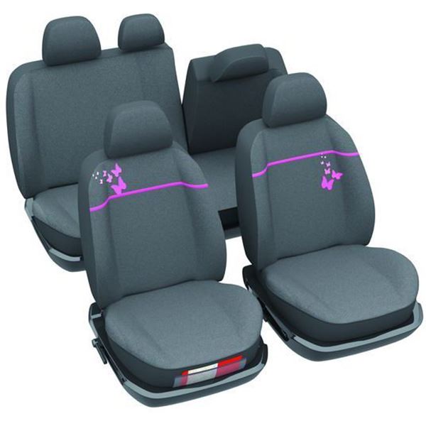 HOUSSE ZOE DBS JEU COMPLET (avec banquette arrière fractionnable)