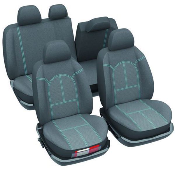 HOUSSE MATEO DBS JEU COMPLET (avec banquette arrière fractionnable)