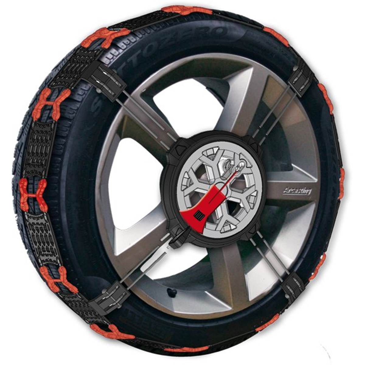 Chaînes neige (2 pièces) Polaire-grip N°100