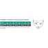 Casque moto jet Eole noir verni taille L (59-60 cm)