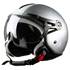 Casque moto jet décoré Eole One Way silver taille S (55-56 cm)