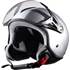 Casque moto jet décoré Eole One Way silver taille S (55-56 cm)