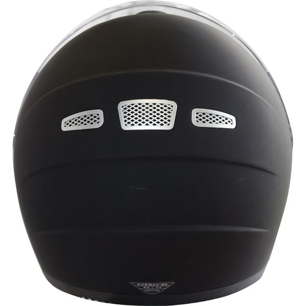Casque moto intégral Eole noir mat taille XL (61 cm)