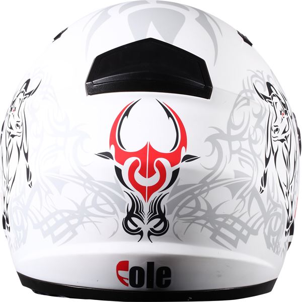 Casque moto intégral décoré Eole DS Taurus taille S (55-56 cm)