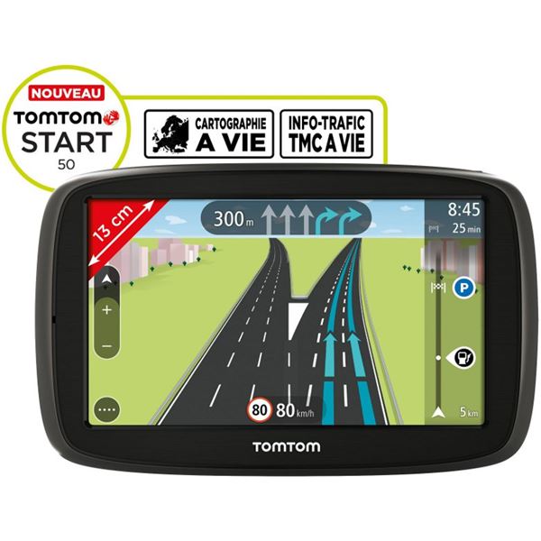 GPS TomTom Start 50 45 Pays + Info Trafic TMC