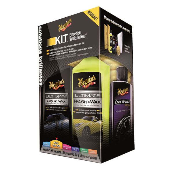 Kit entretien véhicule neuf MEGUIAR'S