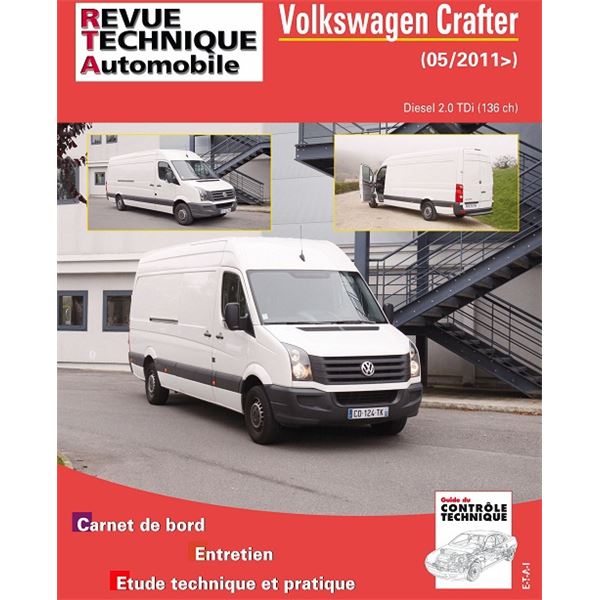 Revue Technique Automobile pour VOLKSWAGEN CRAFTER 2.0 TDI 136 CH depuis 05/2011
