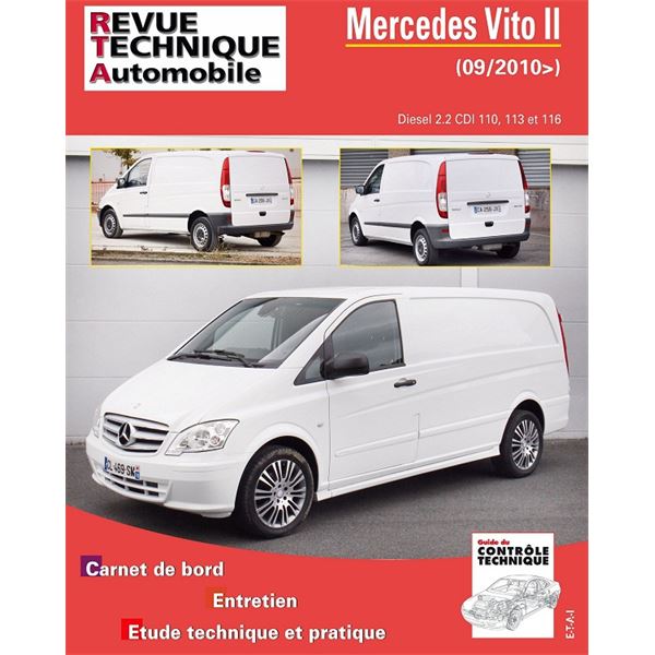 Revue Technique Automobile pour VITO II Diesel 2.2 Cdi depuis 09/2010