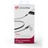 Câble audio jack 3,5mm plat et noir Cellular Line