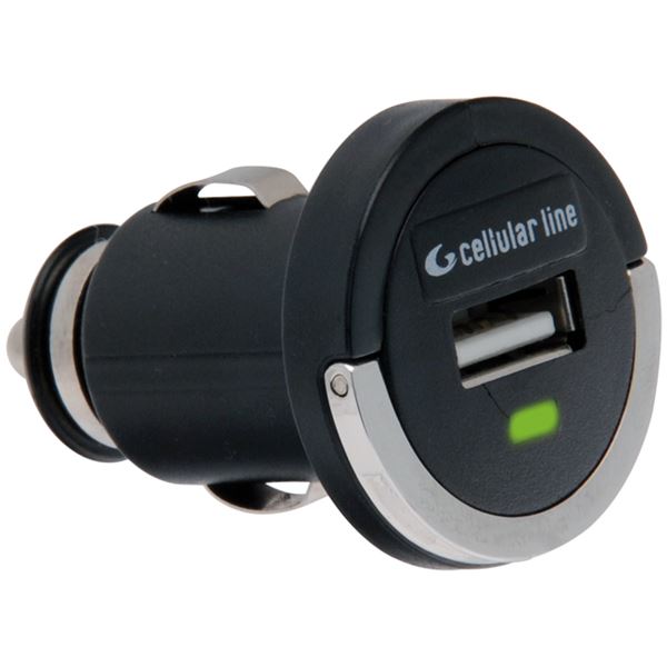 Micro chargeur allume-cigare USB Cellular Line