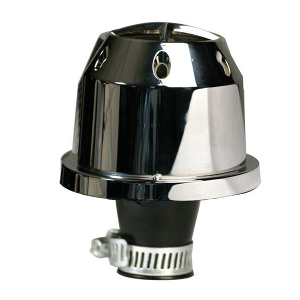 Reniflard cylindrique diamètre 12 chrome Cesam Sport