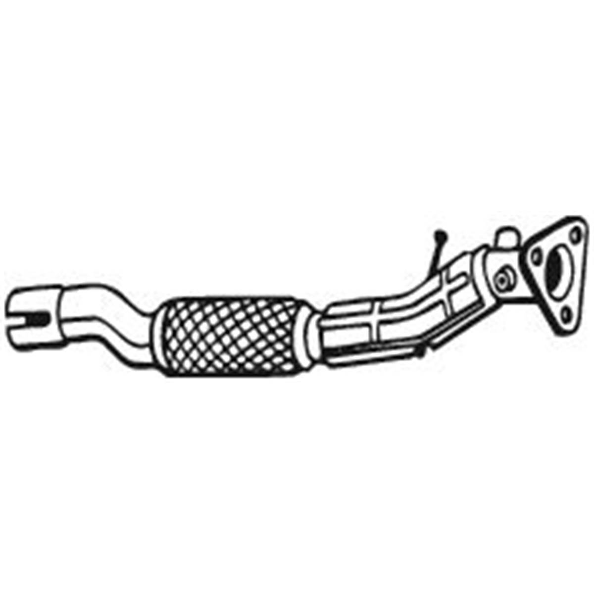 Tuyau D'échappement Bosal 750125
