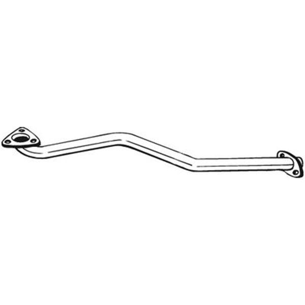 1 tuyau d'échappement Bosal 750141