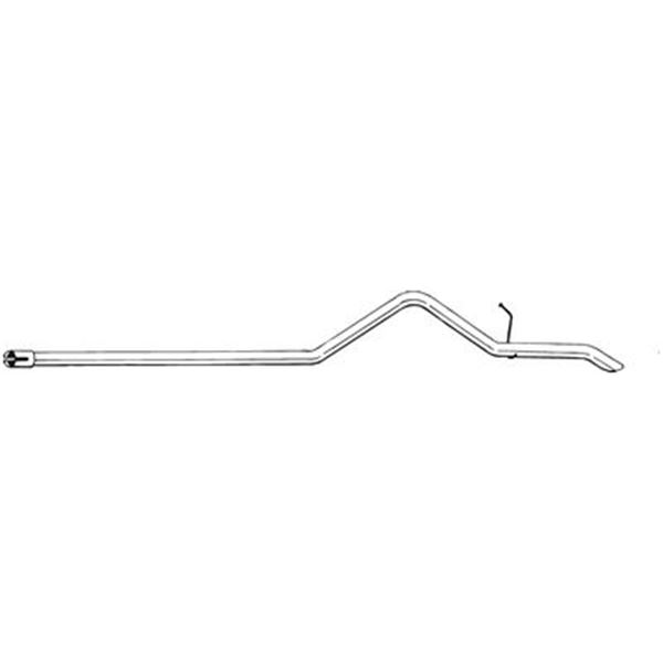 1 tuyau d'échappement Bosal 900043