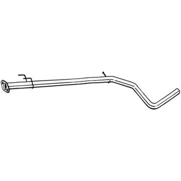 1 tuyau d'échappement Bosal 900051