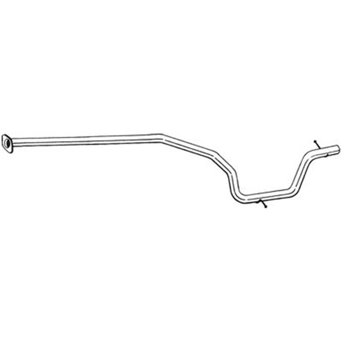 Tuyau D'échappement Bosal 950055