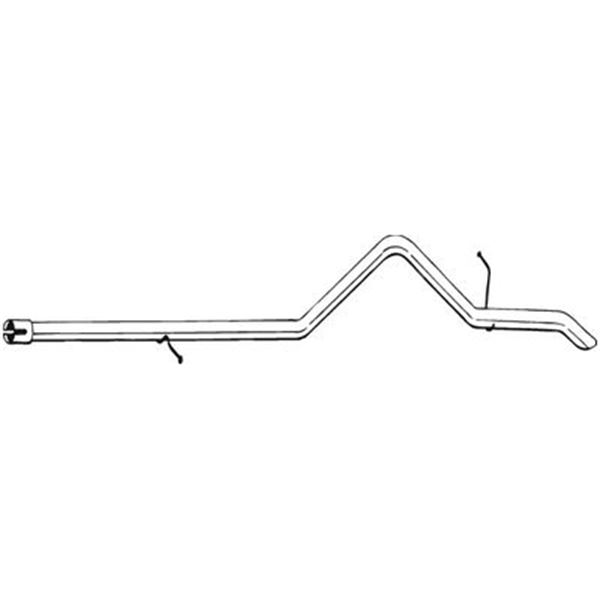 1 tuyau d'échappement Bosal 950073