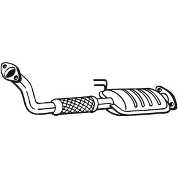 1 catalyseur Bosal 090474