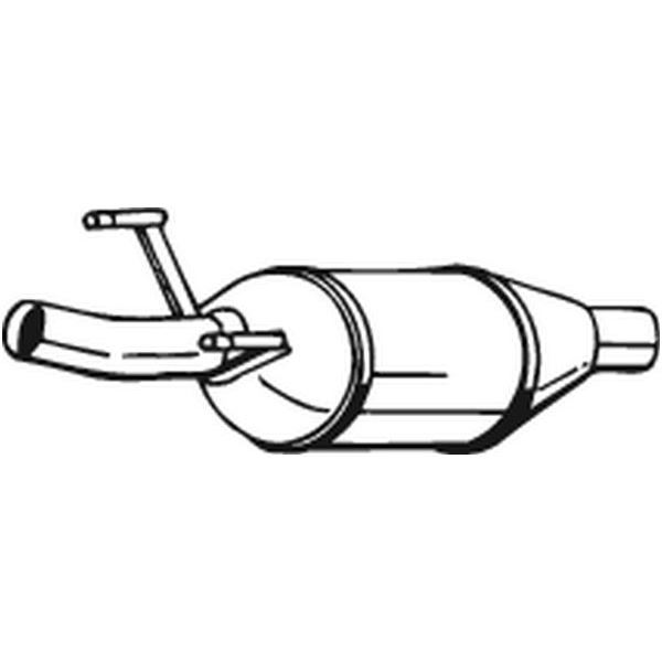 1 catalyseur Bosal 090533