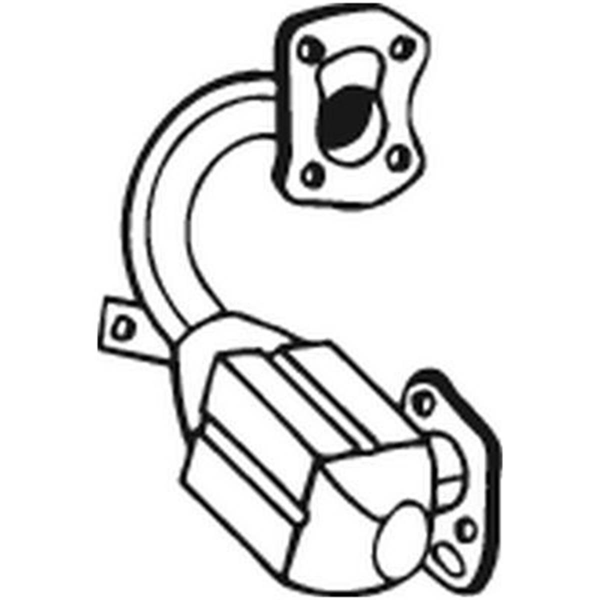 Catalyseur Bosal 090554