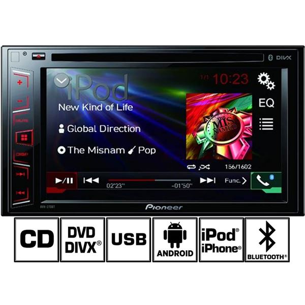 Autoradio Pioneer multimédia AVH-270BT