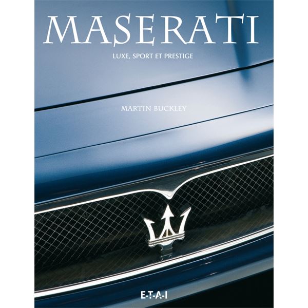 LIVRE MASERATI, LUXE, SPORT ET PRESTIGE (REF 24040)