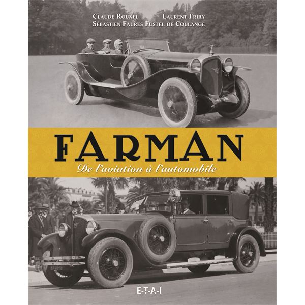 LIVRE FARMAN, DE L'AVIATION À L'AUTOMOBILE (REF 25387)
