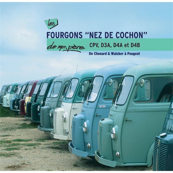 LIVRE FOURGONS NEZ DE COCHON CPV, D3A, D4A ET D4B  (REF 22982)