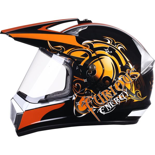 Casque moto cross Furious Eole taille M