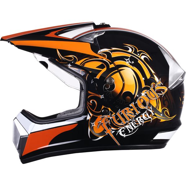 Casque moto cross Furious Eole taille XL