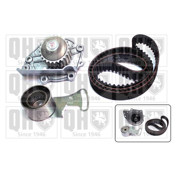 1 kit de distribution + 1 pompe à eau Quinton Hazell QBPK2190