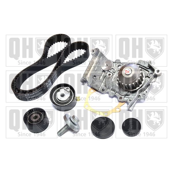 1 kit de distribution + 1 pompe à eau Quinton Hazell QBPK2472